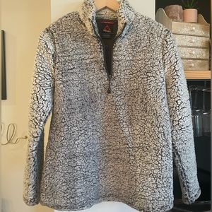 Gerry grey sherpa sweatshirt size small